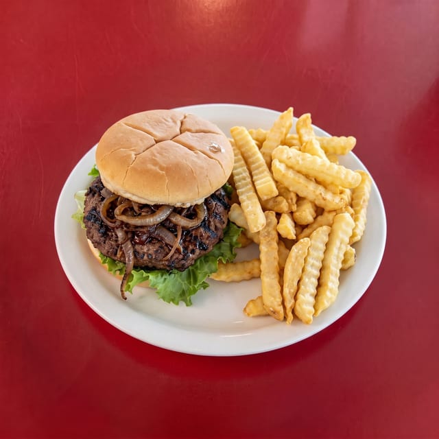 Big Red Burger.