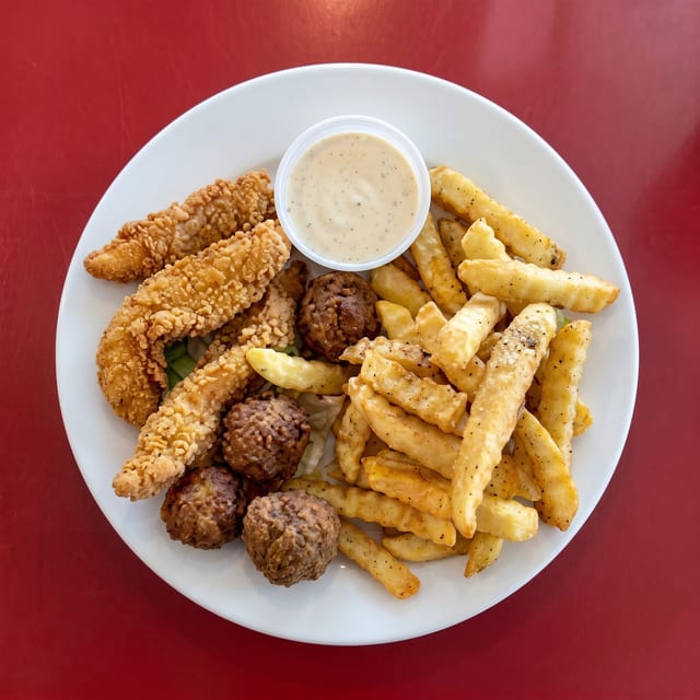 Catfish Dinner.