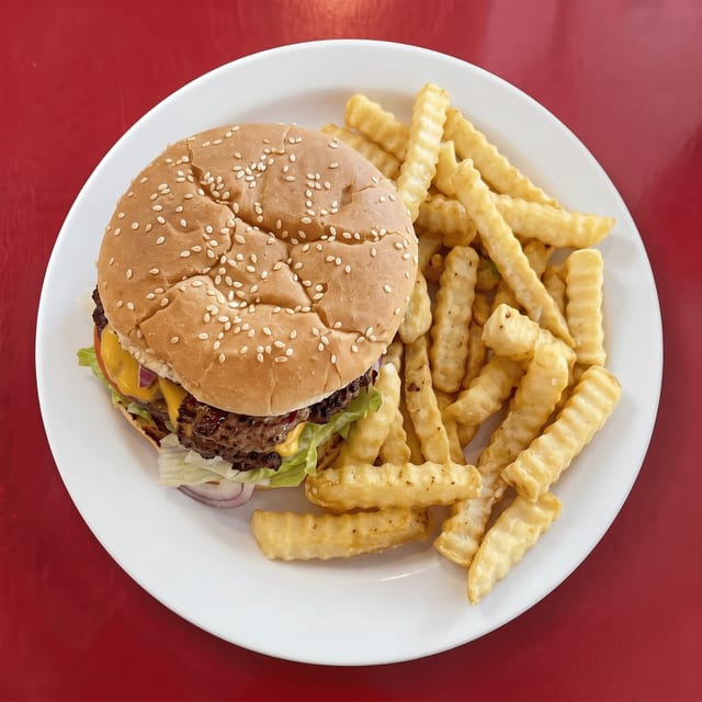 Razorback Burger.
