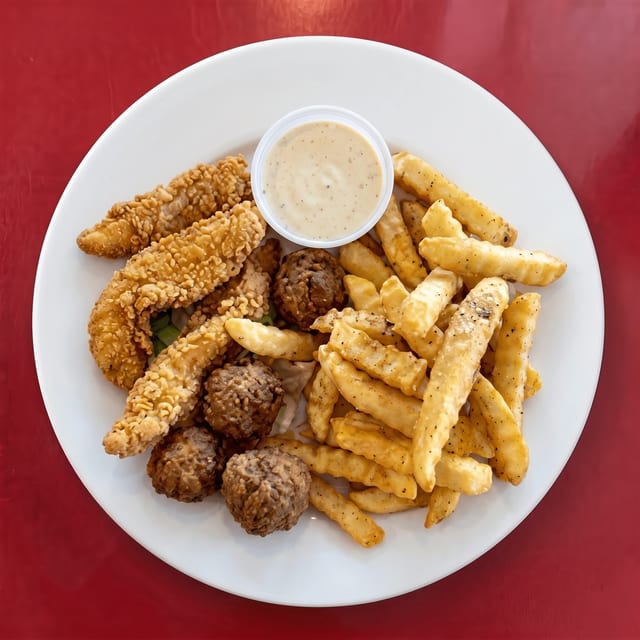 Catfish Dinner.