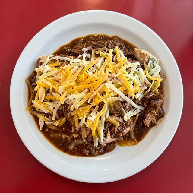 Chili Cheeseburger.