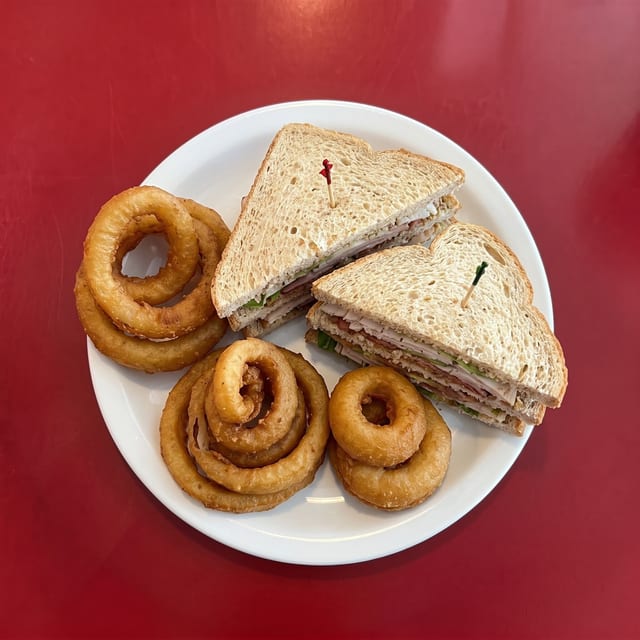 Cold Beef Three-Decker.