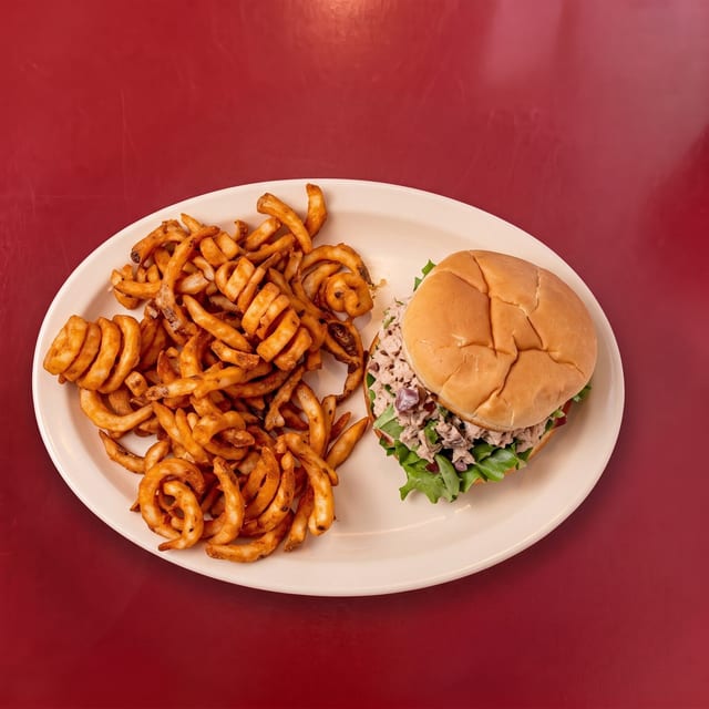 Mushroom Swiss Burger.