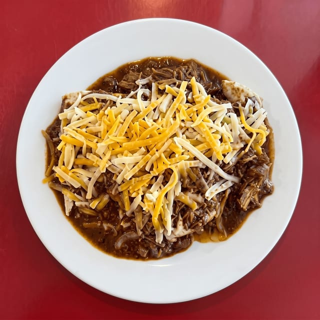 Chili Cheeseburger.
