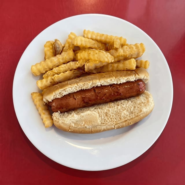 Kids Hot Dog.