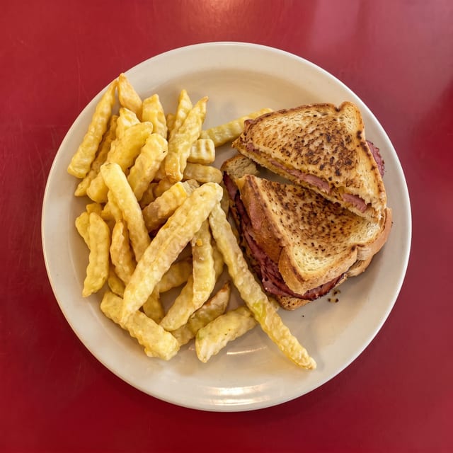 Grilled Ham & Cheese.