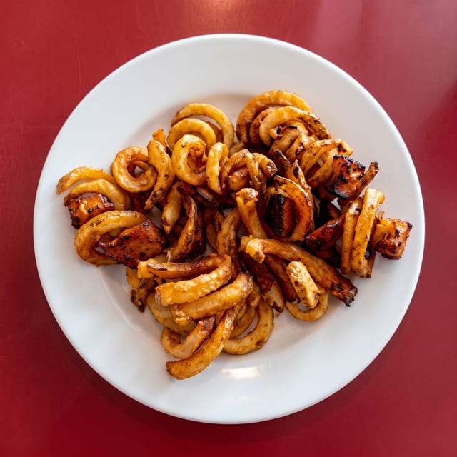 Curly Q Fries.