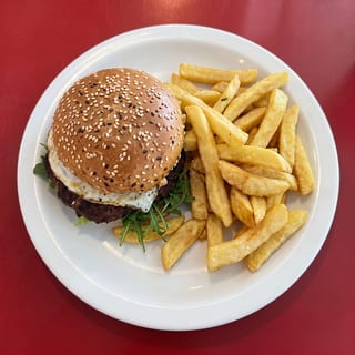Johnny's Black Bean Burger